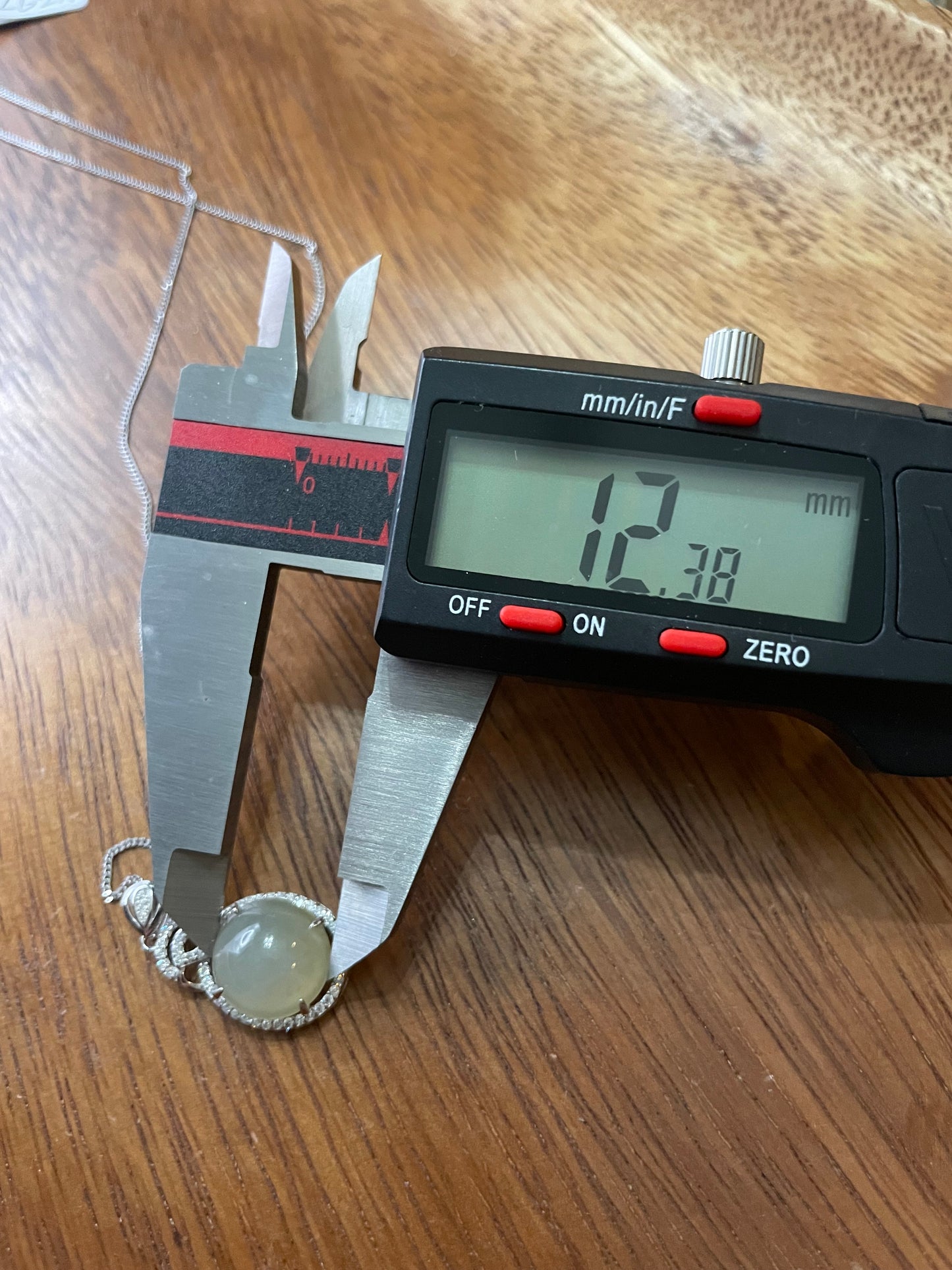 Grade A Natural  Yellow Burma Jadeite Cabochon pendant With Cubic Zircon Silver necklace