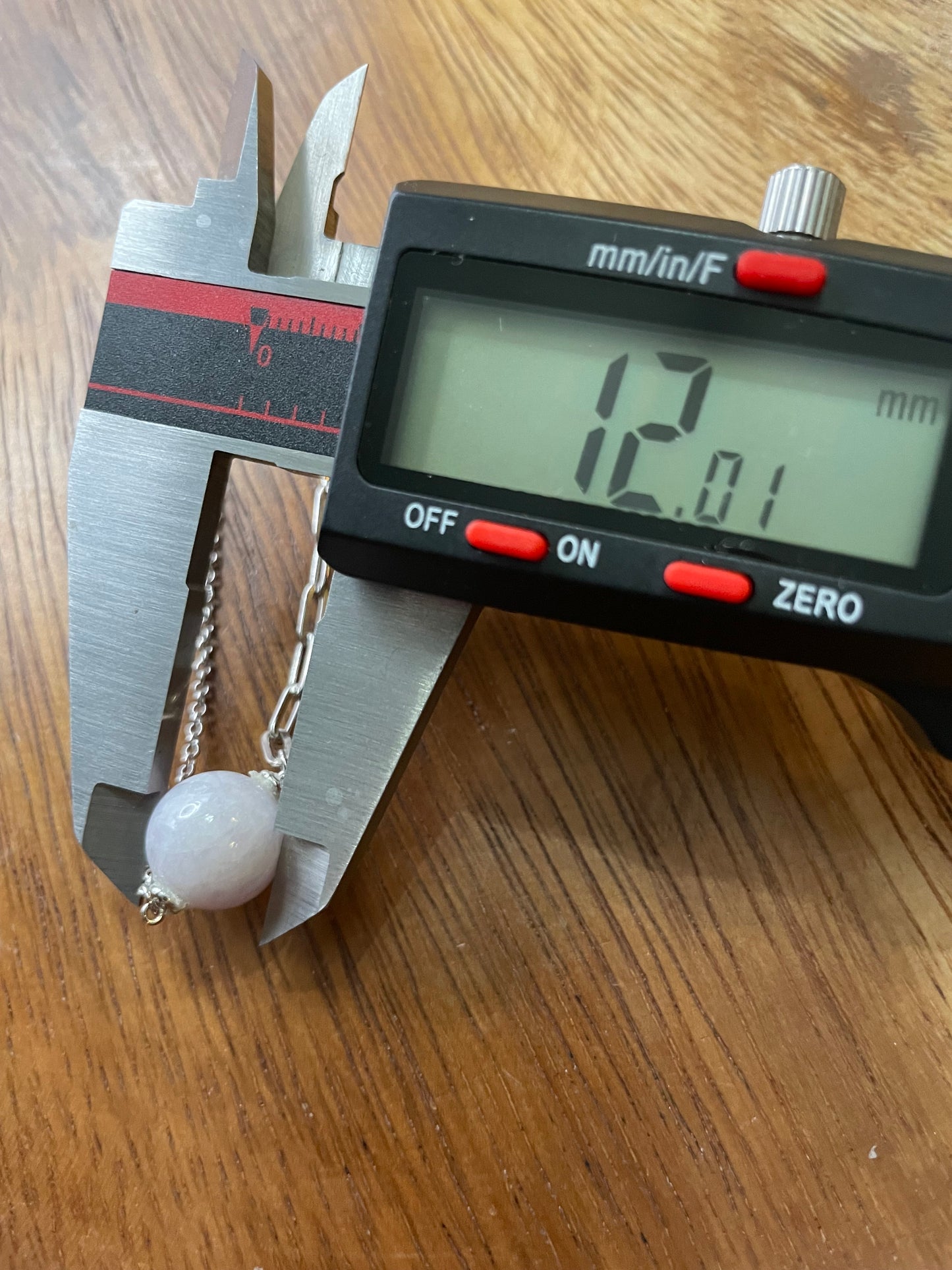 Grade A Natural Lavender bead Jadeite with  silver bracelet