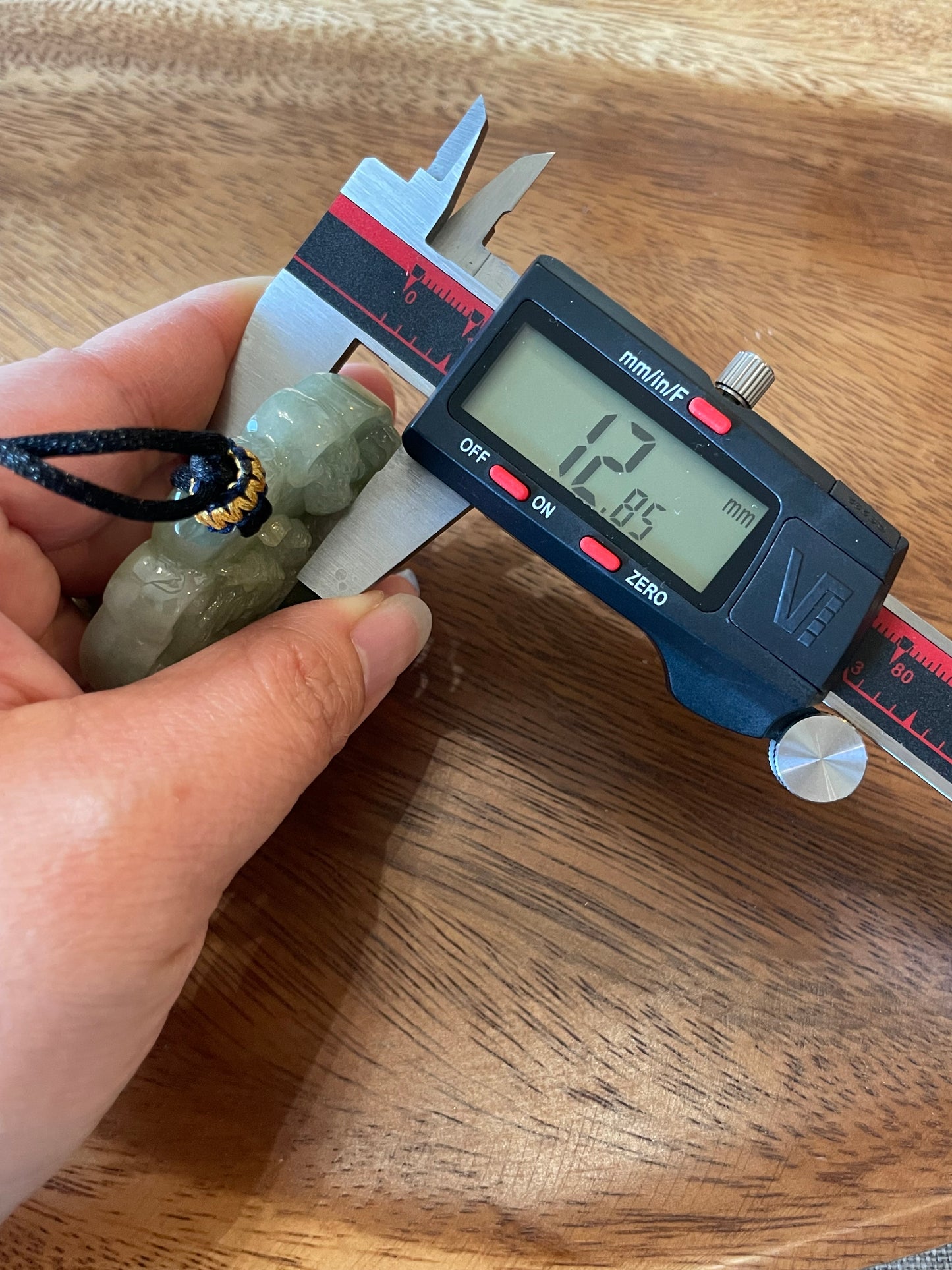 Natural Burma White and Green  Dragon and Phoenix Pendant necklace