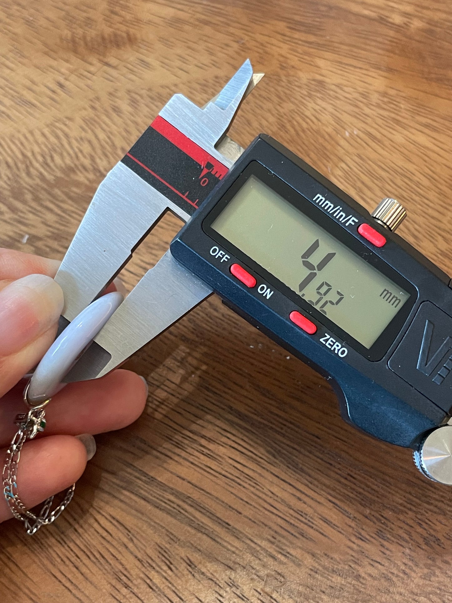 Grade A Natural lavender Jadeite Pi Disc pendant with   sterling silver bail