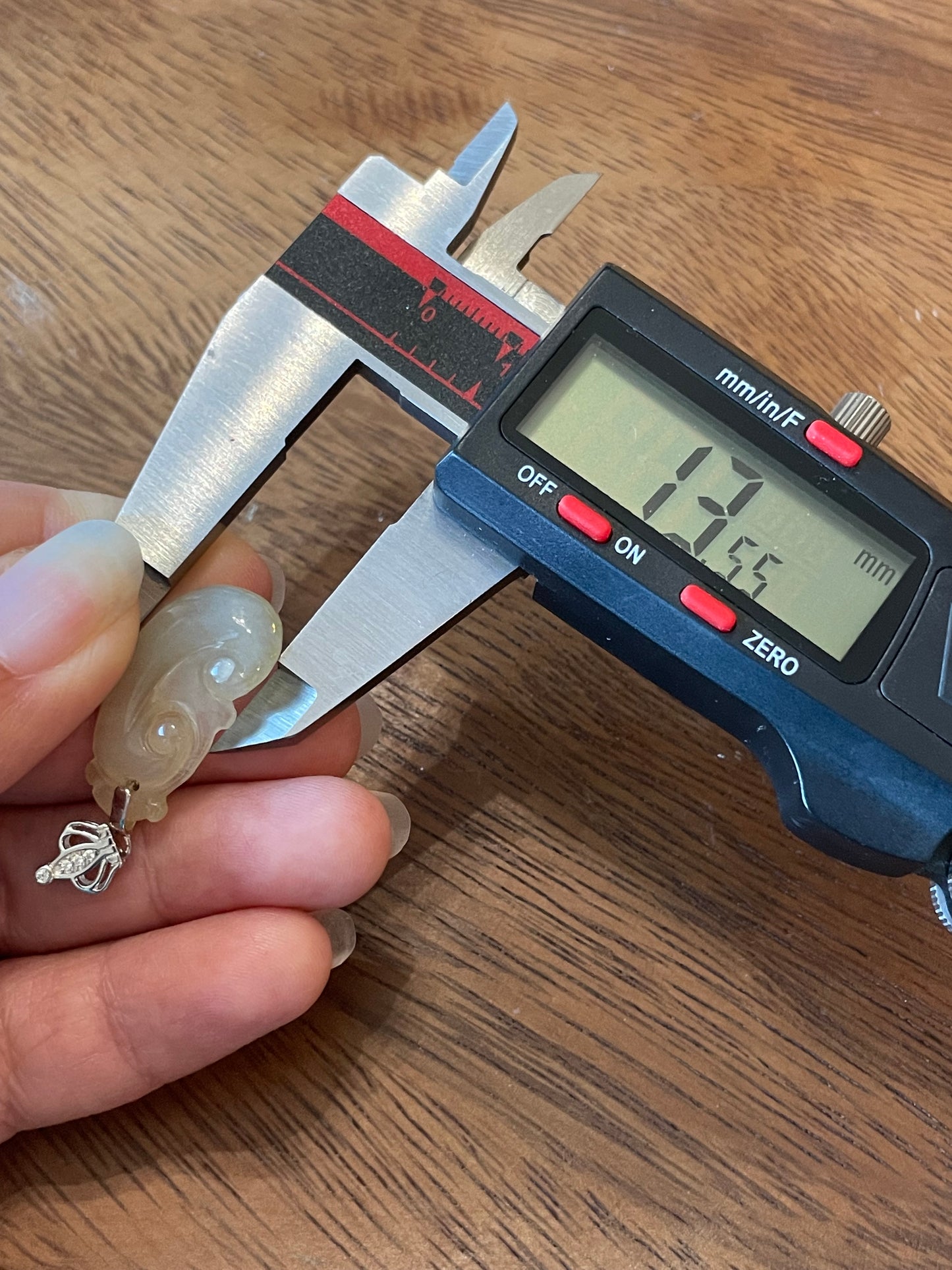 Natural Grade A Burma Jadeite  Bail Glassy Light yellow Yuyi Pendant silver necklace