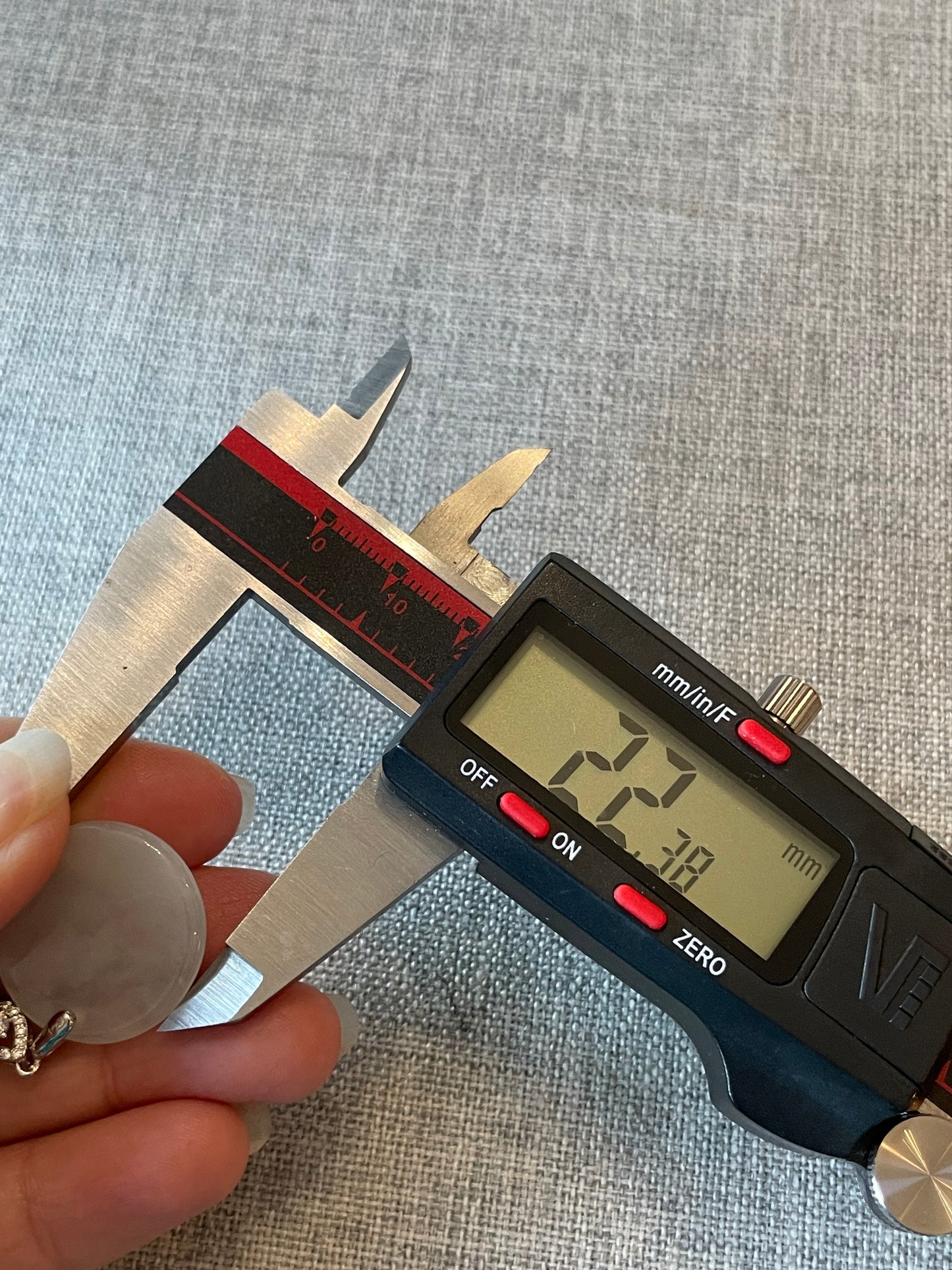 Grade A Natural Green Burma Jadeite Full moon Pendant  silver  necklace