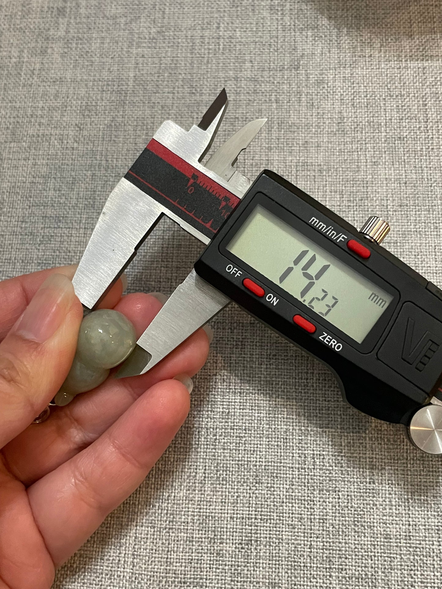 Icy green Jadeite Wu Lu (Gourd) pendant  silver necklace