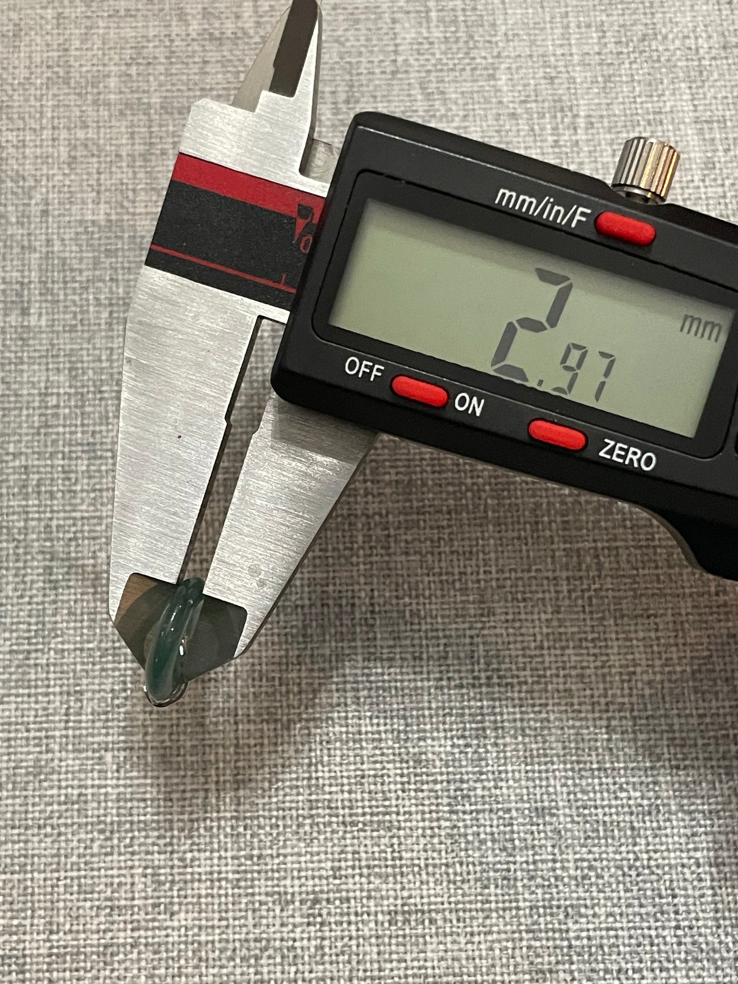 Grade A Natural Icy Blue Jadeite Pi Disc pendant with   sterling silver bail