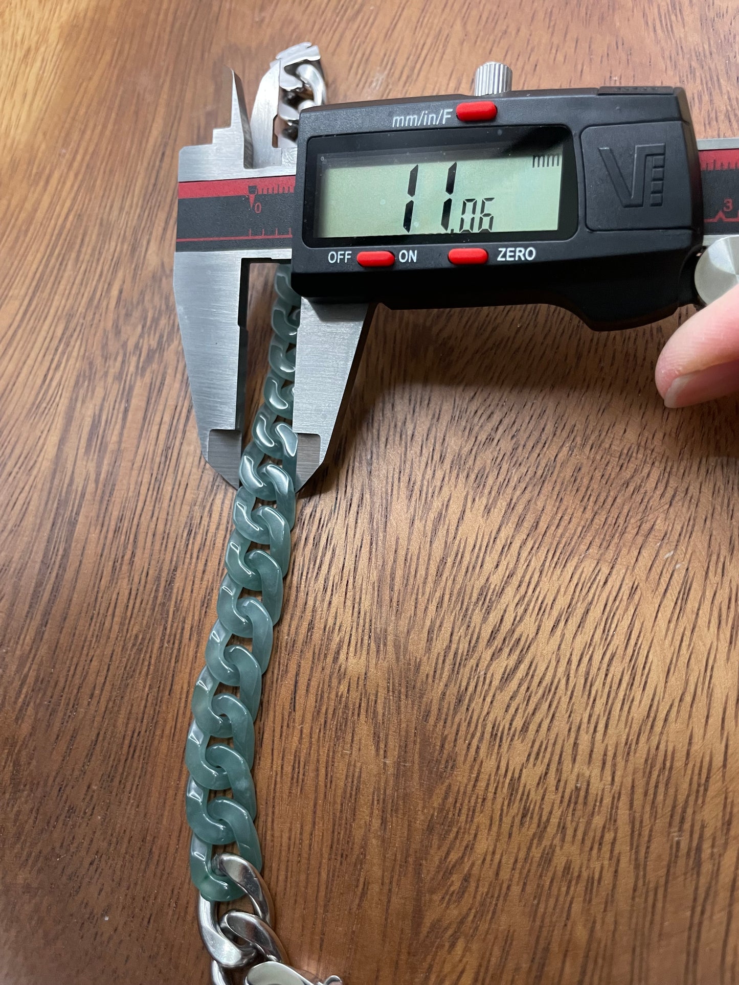 Premium Nature Guatemala Green Jadeite Cuban Link Bracelet