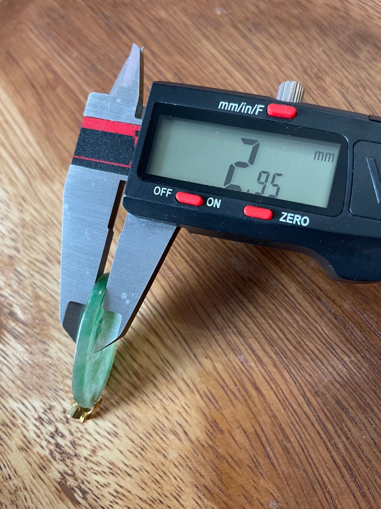 Grade A Natural Icy green Burma Jadeite pendant with double sided hand carved with bat and Yuyi mushroom and flower