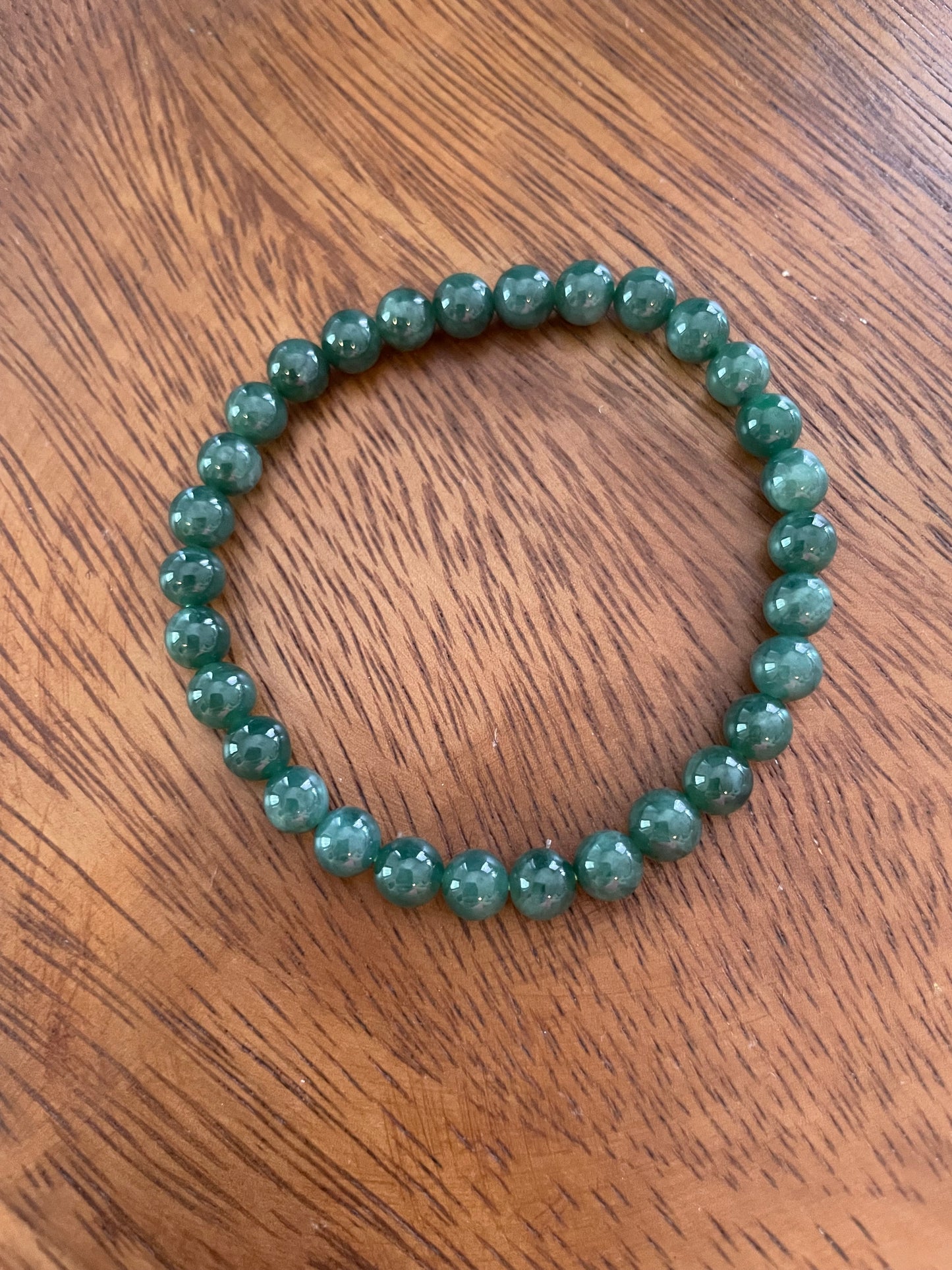 Grade A Natural green beads Jadeite bracelet